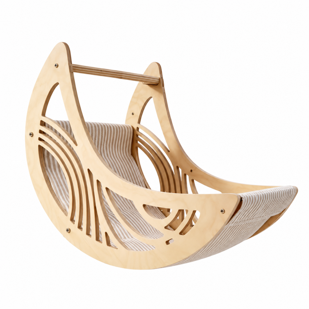 Cama Colgante para Gatos | Nido de Descanso de Madera